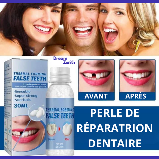 200Perles De Réparations Dentaire: Fabriquer Jusqu’à 50Dents Réutilisables